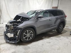 Toyota salvage cars for sale: 2018 Toyota Highlander SE