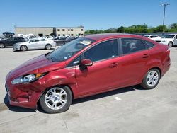 Salvage cars for sale at Wilmer, TX auction: 2016 Ford Fiesta SE