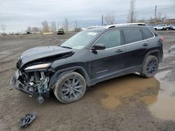 Jeep Cherokee Limited salvage cars for sale: 2015 Jeep Cherokee Limited