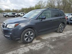 Salvage cars for sale at Ellwood City, PA auction: 2017 Subaru Forester 2.5I Premium
