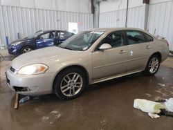 Salvage cars for sale at Franklin, WI auction: 2011 Chevrolet Impala LTZ