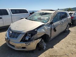 Salvage cars for sale at San Martin, CA auction: 2010 Cadillac SRX Luxury Collection
