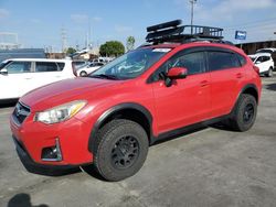 Salvage cars for sale at Wilmington, CA auction: 2016 Subaru Crosstrek Premium