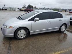 Honda Civic Hybrid salvage cars for sale: 2007 Honda Civic Hybrid