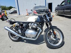 Salvage Motorcycles for sale at auction: 2023 Royal Enfield Motors INT 650