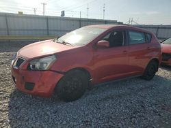 Carros salvage para piezas a la venta en subasta: 2009 Pontiac Vibe