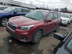 Salvage cars for sale from Copart New Britain, CT: 2021 Subaru Forester Premium