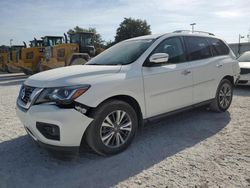 Salvage cars for sale at Apopka, FL auction: 2017 Nissan Pathfinder S