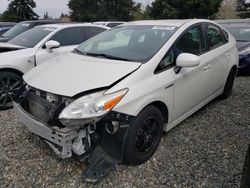 Salvage cars for sale from Copart Graham, WA: 2013 Toyota Prius