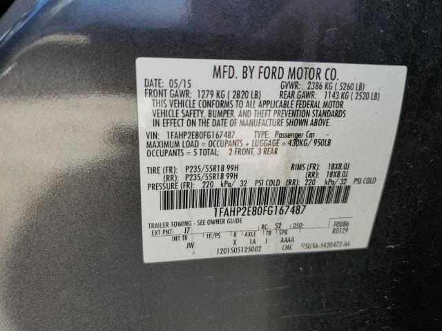 2015 Ford Taurus SEL