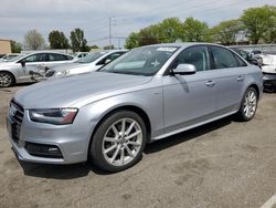 Salvage cars for sale at Moraine, OH auction: 2015 Audi A4 Premium Plus