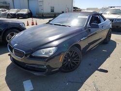 BMW salvage cars for sale: 2012 BMW 640 I