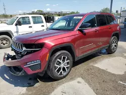 Salvage cars for sale at Orlando, FL auction: 2024 Jeep Grand Cherokee Limited
