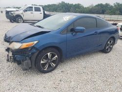 Salvage cars for sale at New Braunfels, TX auction: 2015 Honda Civic EX
