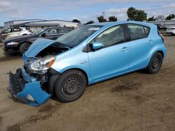 Salvage cars for sale from Copart San Diego, CA: 2016 Toyota Prius C