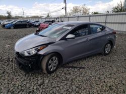 Salvage cars for sale from Copart Windsor, NJ: 2016 Hyundai Elantra SE