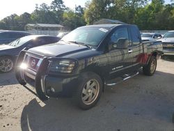 Salvage cars for sale from Copart Savannah, GA: 2007 Nissan Titan XE