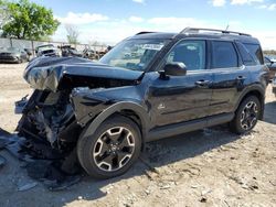 Salvage cars for sale at Haslet, TX auction: 2021 Ford Bronco Sport Outer Banks