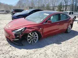 Carros salvage sin ofertas aún a la venta en subasta: 2018 Tesla Model 3