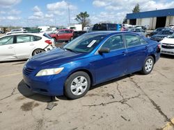 Toyota Camry CE salvage cars for sale: 2007 Toyota Camry CE