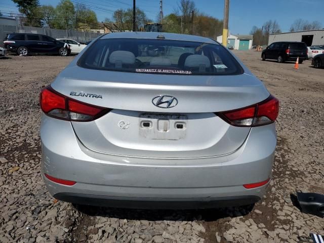 2016 Hyundai Elantra SE