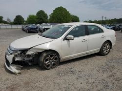 Salvage cars for sale at Mocksville, NC auction: 2010 Ford Fusion SE