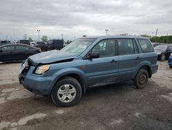 Salvage cars for sale at Indianapolis, IN auction: 2006 Honda Pilot LX