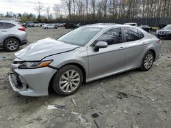 Salvage cars for sale from Copart Waldorf, MD: 2020 Toyota Camry LE