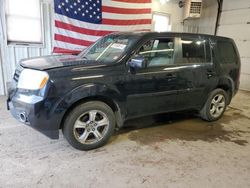 Salvage cars for sale from Copart Lyman, ME: 2012 Honda Pilot EXL