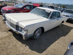 Salvage cars for sale at San Martin, CA auction: 1968 Lincoln Continental