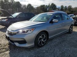 Salvage cars for sale at Mendon, MA auction: 2016 Honda Accord LX