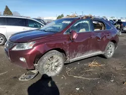 Salvage cars for sale from Copart Denver, CO: 2013 Lexus RX 450
