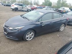 Chevrolet Cruze LT salvage cars for sale: 2016 Chevrolet Cruze LT