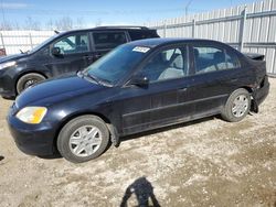 Salvage cars for sale from Copart Nisku, AB: 2003 Honda Civic DX
