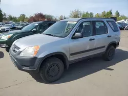 Salvage cars for sale at Woodburn, OR auction: 2003 Honda CR-V LX