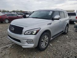 Salvage cars for sale from Copart Madisonville, TN: 2017 Infiniti QX80 Base
