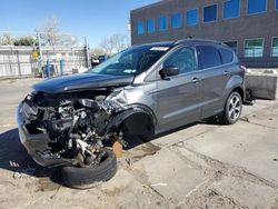 Salvage cars for sale at Littleton, CO auction: 2017 Ford Escape SE