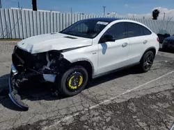 Salvage cars for sale at Van Nuys, CA auction: 2016 Mercedes-Benz GLE Coupe 450 4matic