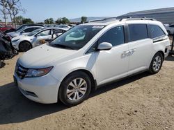 Honda salvage cars for sale: 2014 Honda Odyssey EXL