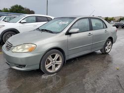 Salvage cars for sale from Copart Orlando, FL: 2003 Toyota Corolla CE