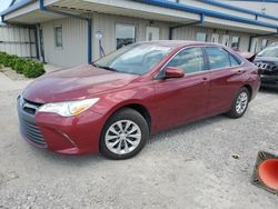 Salvage cars for sale at Earlington, KY auction: 2017 Toyota Camry LE