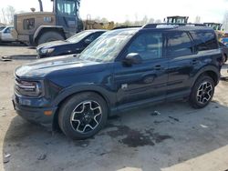 Salvage cars for sale at Duryea, PA auction: 2022 Ford Bronco Sport BIG Bend