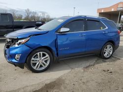 Salvage cars for sale at Fort Wayne, IN auction: 2019 Chevrolet Equinox Premier