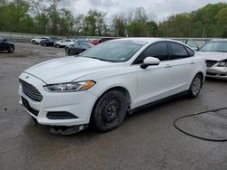 Salvage cars for sale at Ellwood City, PA auction: 2014 Ford Fusion S