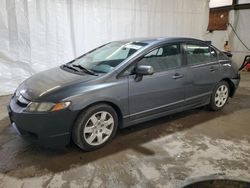 Salvage cars for sale from Copart Ebensburg, PA: 2011 Honda Civic LX