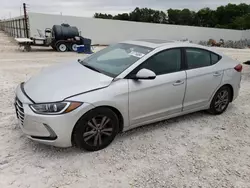Salvage cars for sale from Copart New Braunfels, TX: 2017 Hyundai Elantra SE