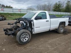 Salvage cars for sale at auction: 2017 GMC Sierra C1500