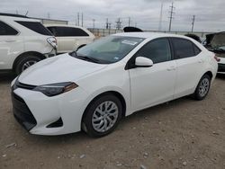 Salvage cars for sale from Copart Haslet, TX: 2019 Toyota Corolla L