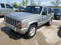 Salvage cars for sale at Bridgeton, MO auction: 2001 Jeep Cherokee Sport