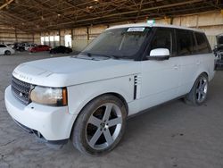 Salvage cars for sale from Copart Phoenix, AZ: 2012 Land Rover Range Rover HSE Luxury